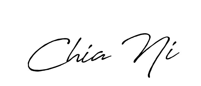 Make a beautiful signature design for name Chia Ni. Use this online signature maker to create a handwritten signature for free. Chia Ni signature style 7 images and pictures png