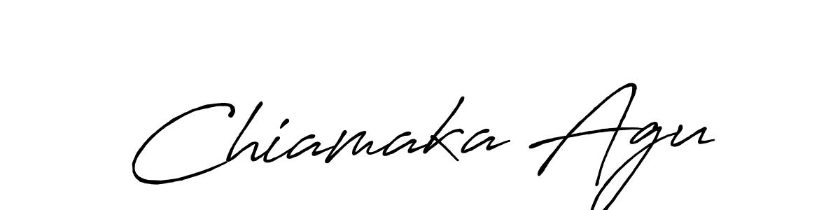 Make a beautiful signature design for name Chiamaka Agu. Use this online signature maker to create a handwritten signature for free. Chiamaka Agu signature style 7 images and pictures png