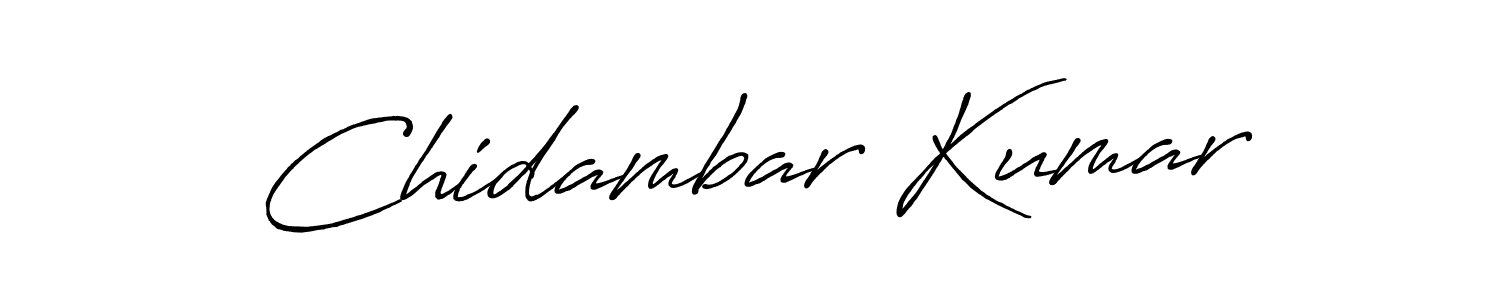 Antro_Vectra_Bolder is a professional signature style that is perfect for those who want to add a touch of class to their signature. It is also a great choice for those who want to make their signature more unique. Get Chidambar Kumar name to fancy signature for free. Chidambar Kumar signature style 7 images and pictures png