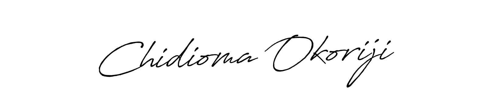 You can use this online signature creator to create a handwritten signature for the name Chidioma Okoriji. This is the best online autograph maker. Chidioma Okoriji signature style 7 images and pictures png