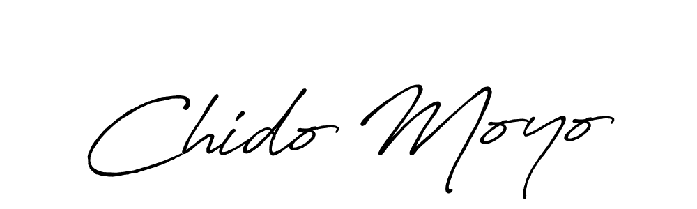 It looks lik you need a new signature style for name Chido Moyo. Design unique handwritten (Antro_Vectra_Bolder) signature with our free signature maker in just a few clicks. Chido Moyo signature style 7 images and pictures png