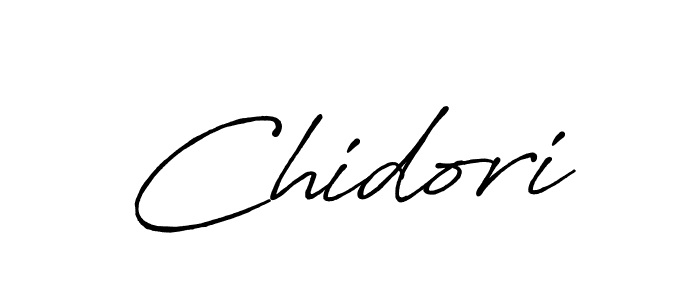 Chidori stylish signature style. Best Handwritten Sign (Antro_Vectra_Bolder) for my name. Handwritten Signature Collection Ideas for my name Chidori. Chidori signature style 7 images and pictures png