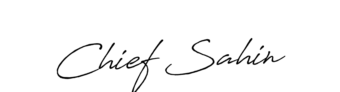 How to Draw Chief Sahin signature style? Antro_Vectra_Bolder is a latest design signature styles for name Chief Sahin. Chief Sahin signature style 7 images and pictures png