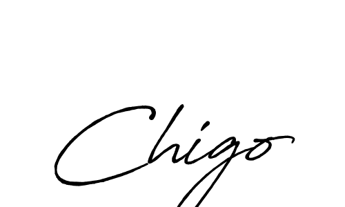 if you are searching for the best signature style for your name Chigo. so please give up your signature search. here we have designed multiple signature styles  using Antro_Vectra_Bolder. Chigo signature style 7 images and pictures png