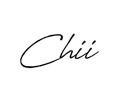 You should practise on your own different ways (Antro_Vectra_Bolder) to write your name (Chii) in signature. don't let someone else do it for you. Chii signature style 7 images and pictures png