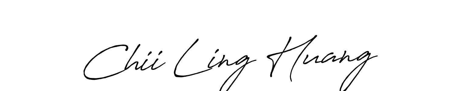 Antro_Vectra_Bolder is a professional signature style that is perfect for those who want to add a touch of class to their signature. It is also a great choice for those who want to make their signature more unique. Get Chii Ling Huang name to fancy signature for free. Chii Ling Huang signature style 7 images and pictures png