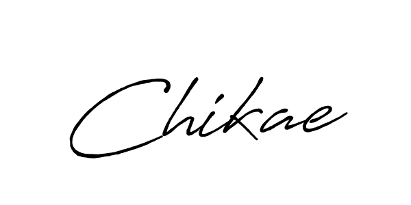 It looks lik you need a new signature style for name Chikae. Design unique handwritten (Antro_Vectra_Bolder) signature with our free signature maker in just a few clicks. Chikae signature style 7 images and pictures png