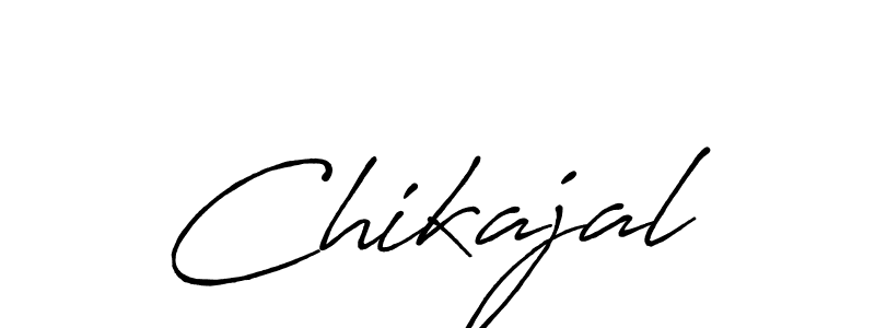 It looks lik you need a new signature style for name Chikajal. Design unique handwritten (Antro_Vectra_Bolder) signature with our free signature maker in just a few clicks. Chikajal signature style 7 images and pictures png