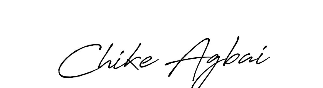 Similarly Antro_Vectra_Bolder is the best handwritten signature design. Signature creator online .You can use it as an online autograph creator for name Chike Agbai. Chike Agbai signature style 7 images and pictures png