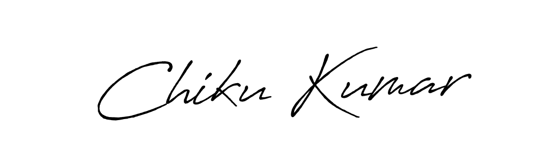 The best way (Antro_Vectra_Bolder) to make a short signature is to pick only two or three words in your name. The name Chiku Kumar include a total of six letters. For converting this name. Chiku Kumar signature style 7 images and pictures png