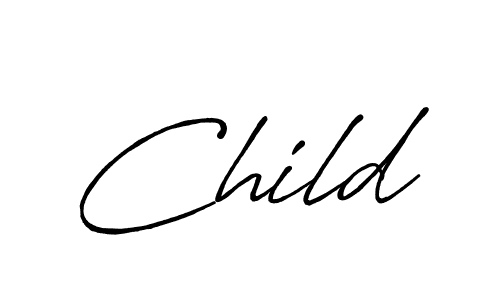 Similarly Antro_Vectra_Bolder is the best handwritten signature design. Signature creator online .You can use it as an online autograph creator for name Child. Child signature style 7 images and pictures png