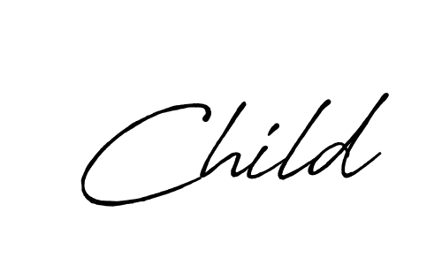 Similarly Antro_Vectra_Bolder is the best handwritten signature design. Signature creator online .You can use it as an online autograph creator for name Child. Child signature style 7 images and pictures png