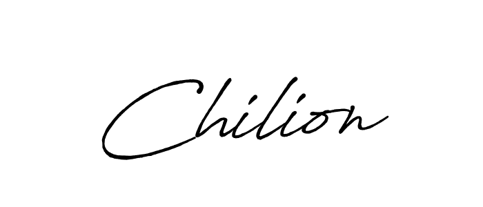 if you are searching for the best signature style for your name Chilion. so please give up your signature search. here we have designed multiple signature styles  using Antro_Vectra_Bolder. Chilion signature style 7 images and pictures png