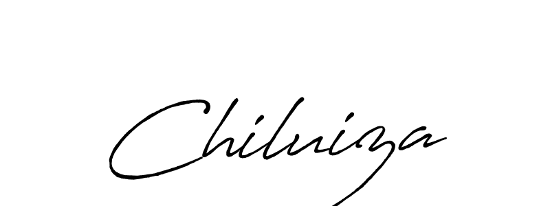 Also You can easily find your signature by using the search form. We will create Chiluiza name handwritten signature images for you free of cost using Antro_Vectra_Bolder sign style. Chiluiza signature style 7 images and pictures png