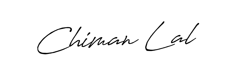 Make a beautiful signature design for name Chiman Lal. Use this online signature maker to create a handwritten signature for free. Chiman Lal signature style 7 images and pictures png