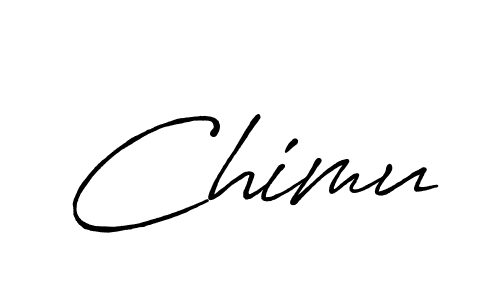 How to make Chimu name signature. Use Antro_Vectra_Bolder style for creating short signs online. This is the latest handwritten sign. Chimu signature style 7 images and pictures png