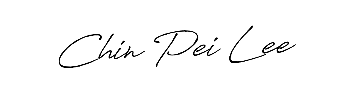 Similarly Antro_Vectra_Bolder is the best handwritten signature design. Signature creator online .You can use it as an online autograph creator for name Chin Pei Lee. Chin Pei Lee signature style 7 images and pictures png