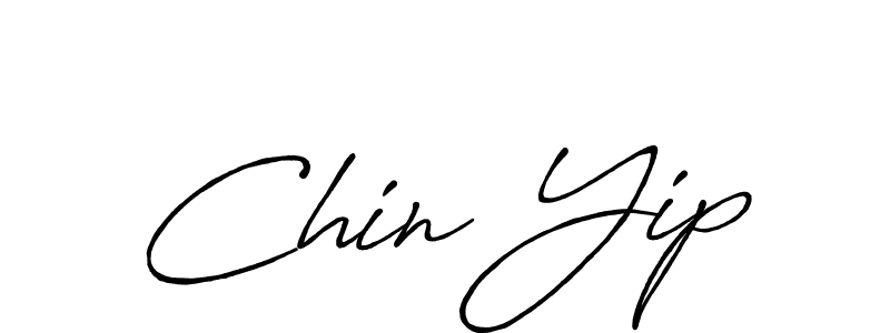 if you are searching for the best signature style for your name Chin Yip. so please give up your signature search. here we have designed multiple signature styles  using Antro_Vectra_Bolder. Chin Yip signature style 7 images and pictures png