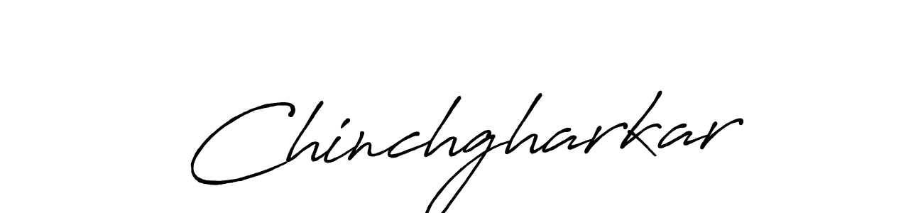 How to make Chinchgharkar signature? Antro_Vectra_Bolder is a professional autograph style. Create handwritten signature for Chinchgharkar name. Chinchgharkar signature style 7 images and pictures png