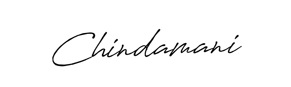 Also we have Chindamani name is the best signature style. Create professional handwritten signature collection using Antro_Vectra_Bolder autograph style. Chindamani signature style 7 images and pictures png