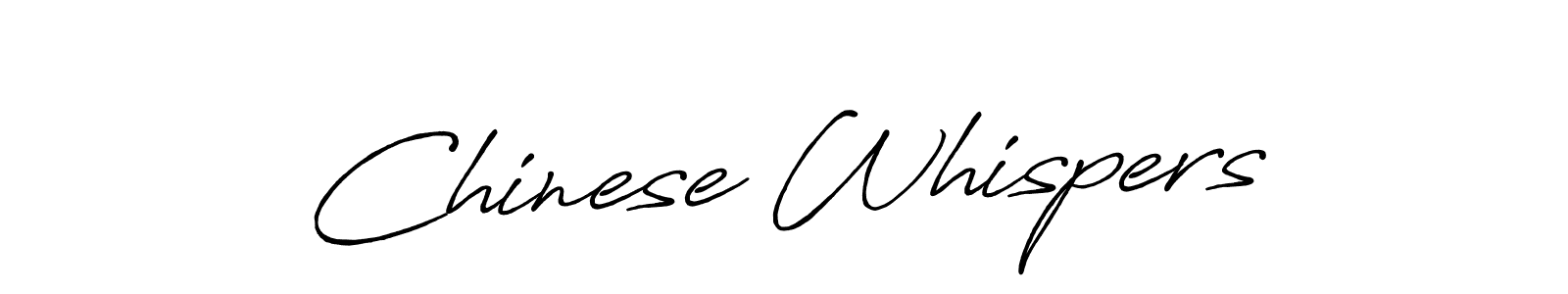 Also You can easily find your signature by using the search form. We will create Chinese Whispers name handwritten signature images for you free of cost using Antro_Vectra_Bolder sign style. Chinese Whispers signature style 7 images and pictures png