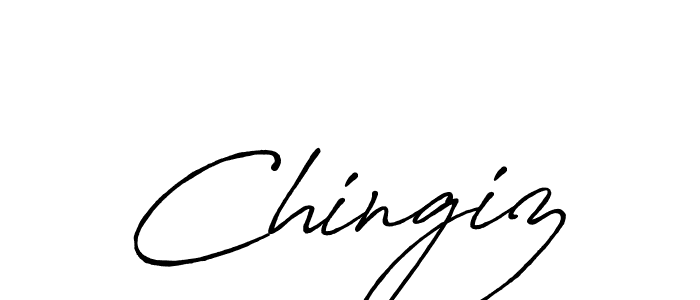 Make a beautiful signature design for name Chingiz. With this signature (Antro_Vectra_Bolder) style, you can create a handwritten signature for free. Chingiz signature style 7 images and pictures png