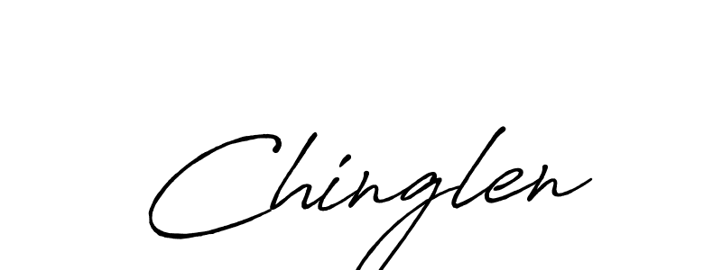 if you are searching for the best signature style for your name Chinglen. so please give up your signature search. here we have designed multiple signature styles  using Antro_Vectra_Bolder. Chinglen signature style 7 images and pictures png