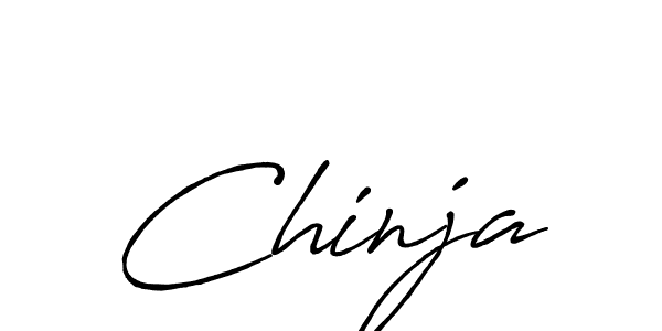 Similarly Antro_Vectra_Bolder is the best handwritten signature design. Signature creator online .You can use it as an online autograph creator for name Chinja. Chinja signature style 7 images and pictures png