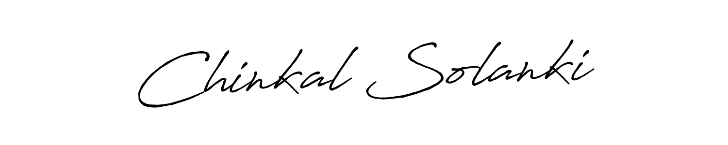 The best way (Antro_Vectra_Bolder) to make a short signature is to pick only two or three words in your name. The name Chinkal Solanki include a total of six letters. For converting this name. Chinkal Solanki signature style 7 images and pictures png