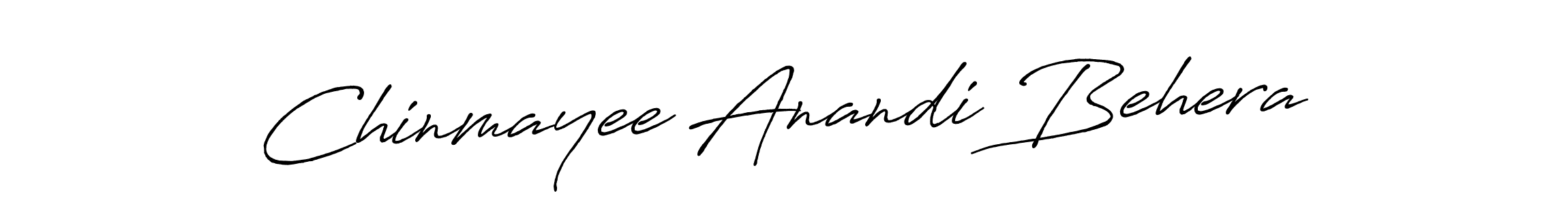 How to make Chinmayee Anandi Behera signature? Antro_Vectra_Bolder is a professional autograph style. Create handwritten signature for Chinmayee Anandi Behera name. Chinmayee Anandi Behera signature style 7 images and pictures png