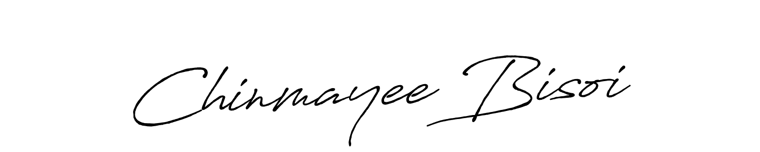 How to make Chinmayee Bisoi signature? Antro_Vectra_Bolder is a professional autograph style. Create handwritten signature for Chinmayee Bisoi name. Chinmayee Bisoi signature style 7 images and pictures png