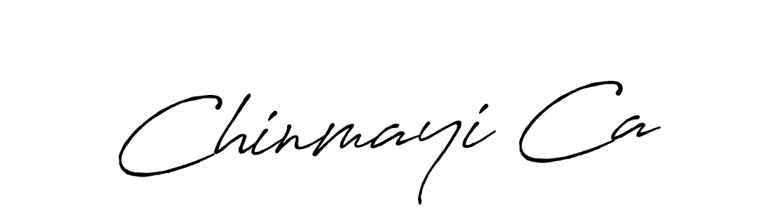 How to Draw Chinmayi Ca signature style? Antro_Vectra_Bolder is a latest design signature styles for name Chinmayi Ca. Chinmayi Ca signature style 7 images and pictures png