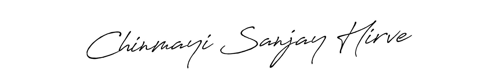 Also we have Chinmayi Sanjay Hirve name is the best signature style. Create professional handwritten signature collection using Antro_Vectra_Bolder autograph style. Chinmayi Sanjay Hirve signature style 7 images and pictures png