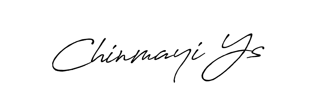 Similarly Antro_Vectra_Bolder is the best handwritten signature design. Signature creator online .You can use it as an online autograph creator for name Chinmayi Ys. Chinmayi Ys signature style 7 images and pictures png