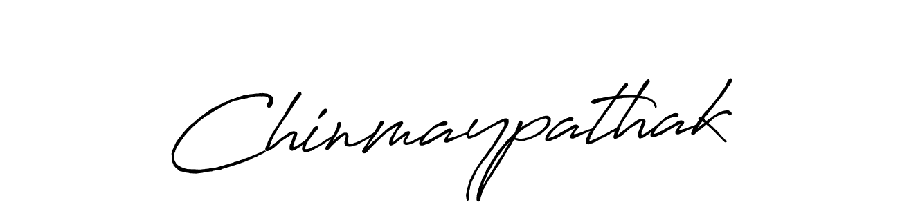 Also we have Chinmaypathak name is the best signature style. Create professional handwritten signature collection using Antro_Vectra_Bolder autograph style. Chinmaypathak signature style 7 images and pictures png