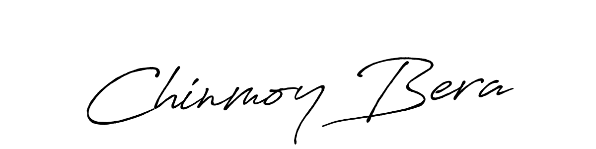 Use a signature maker to create a handwritten signature online. With this signature software, you can design (Antro_Vectra_Bolder) your own signature for name Chinmoy Bera. Chinmoy Bera signature style 7 images and pictures png