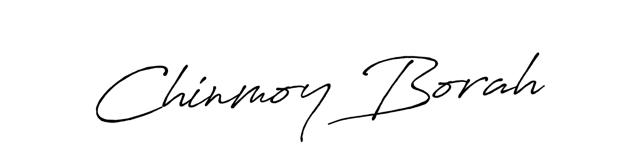 Design your own signature with our free online signature maker. With this signature software, you can create a handwritten (Antro_Vectra_Bolder) signature for name Chinmoy Borah. Chinmoy Borah signature style 7 images and pictures png