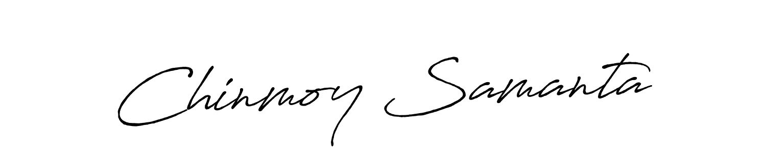 It looks lik you need a new signature style for name Chinmoy Samanta. Design unique handwritten (Antro_Vectra_Bolder) signature with our free signature maker in just a few clicks. Chinmoy Samanta signature style 7 images and pictures png