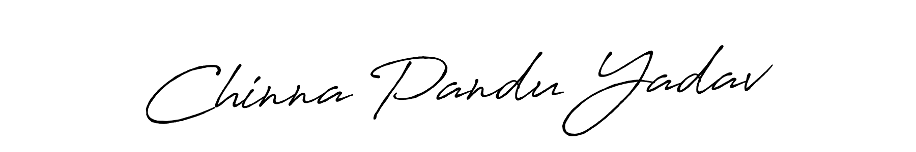 Similarly Antro_Vectra_Bolder is the best handwritten signature design. Signature creator online .You can use it as an online autograph creator for name Chinna Pandu Yadav. Chinna Pandu Yadav signature style 7 images and pictures png