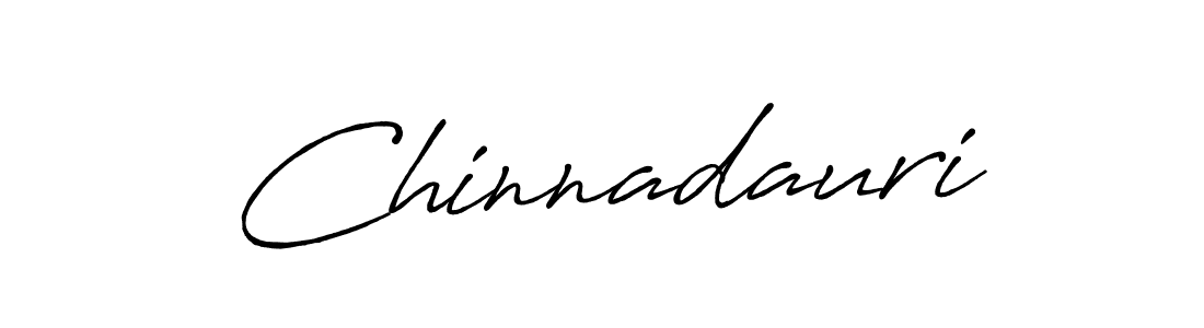 Design your own signature with our free online signature maker. With this signature software, you can create a handwritten (Antro_Vectra_Bolder) signature for name Chinnadauri. Chinnadauri signature style 7 images and pictures png