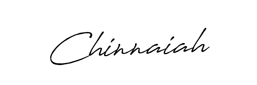 Create a beautiful signature design for name Chinnaiah. With this signature (Antro_Vectra_Bolder) fonts, you can make a handwritten signature for free. Chinnaiah signature style 7 images and pictures png