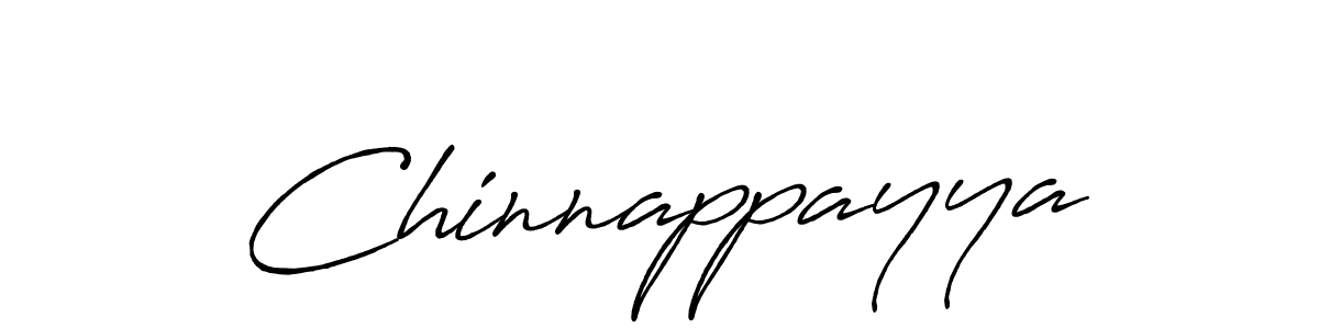 Design your own signature with our free online signature maker. With this signature software, you can create a handwritten (Antro_Vectra_Bolder) signature for name Chinnappayya. Chinnappayya signature style 7 images and pictures png