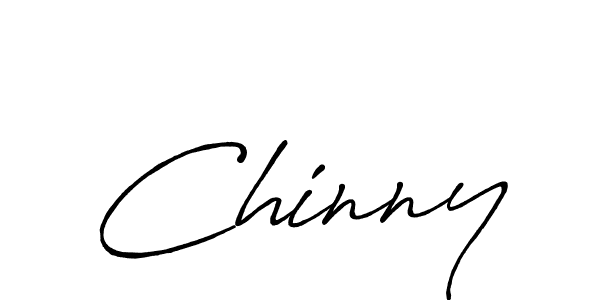 Also we have Chinny name is the best signature style. Create professional handwritten signature collection using Antro_Vectra_Bolder autograph style. Chinny signature style 7 images and pictures png