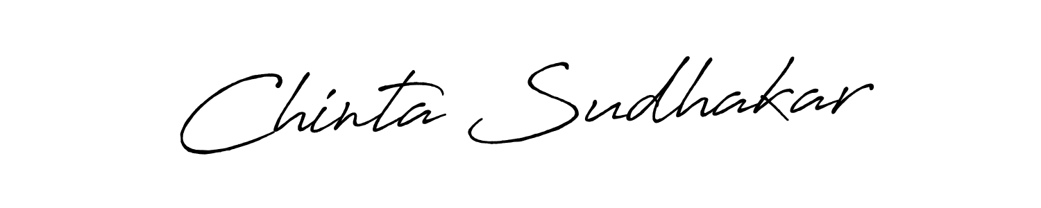You should practise on your own different ways (Antro_Vectra_Bolder) to write your name (Chinta Sudhakar) in signature. don't let someone else do it for you. Chinta Sudhakar signature style 7 images and pictures png