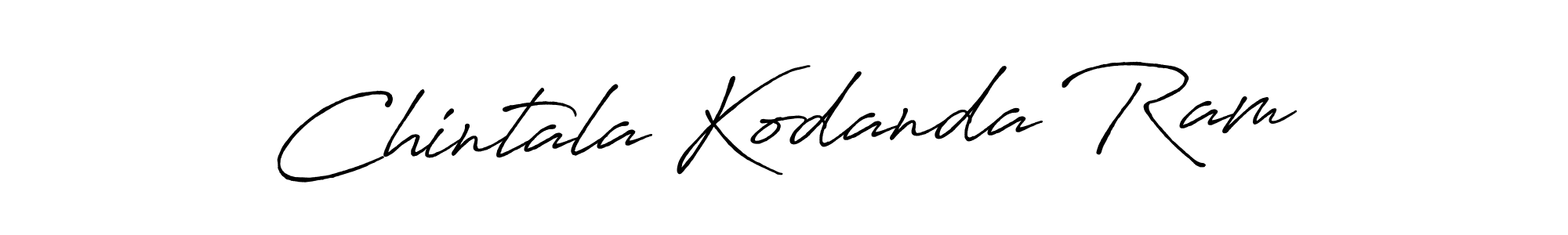 The best way (Antro_Vectra_Bolder) to make a short signature is to pick only two or three words in your name. The name Chintala Kodanda Ram include a total of six letters. For converting this name. Chintala Kodanda Ram signature style 7 images and pictures png