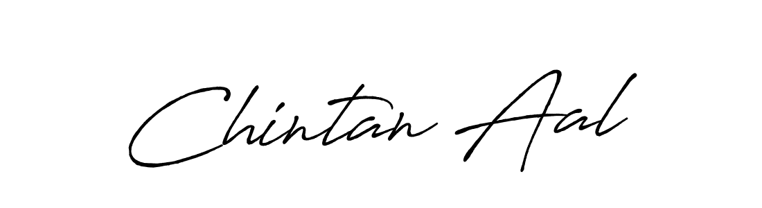 Create a beautiful signature design for name Chintan Aal. With this signature (Antro_Vectra_Bolder) fonts, you can make a handwritten signature for free. Chintan Aal signature style 7 images and pictures png