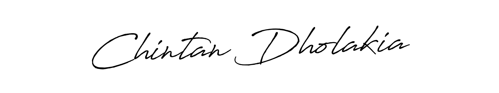 How to Draw Chintan Dholakia signature style? Antro_Vectra_Bolder is a latest design signature styles for name Chintan Dholakia. Chintan Dholakia signature style 7 images and pictures png