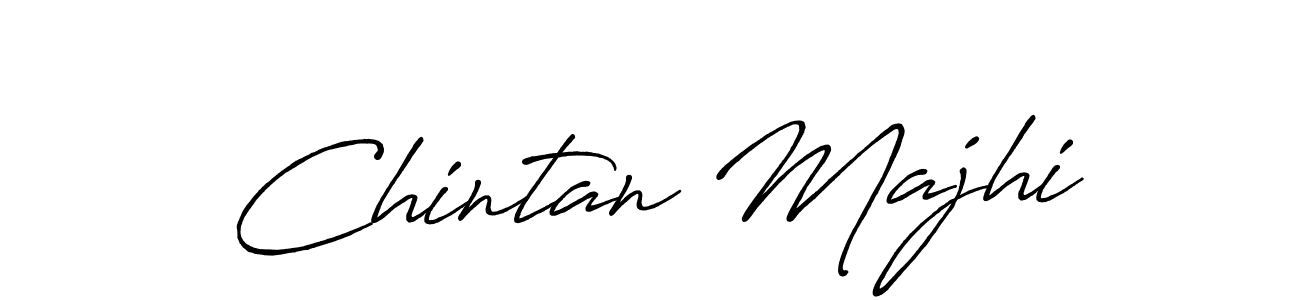 How to make Chintan Majhi signature? Antro_Vectra_Bolder is a professional autograph style. Create handwritten signature for Chintan Majhi name. Chintan Majhi signature style 7 images and pictures png