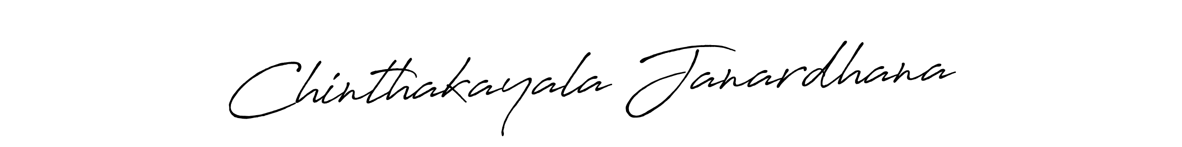 Chinthakayala Janardhana stylish signature style. Best Handwritten Sign (Antro_Vectra_Bolder) for my name. Handwritten Signature Collection Ideas for my name Chinthakayala Janardhana. Chinthakayala Janardhana signature style 7 images and pictures png