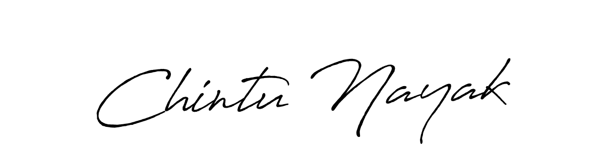 Chintu Nayak stylish signature style. Best Handwritten Sign (Antro_Vectra_Bolder) for my name. Handwritten Signature Collection Ideas for my name Chintu Nayak. Chintu Nayak signature style 7 images and pictures png